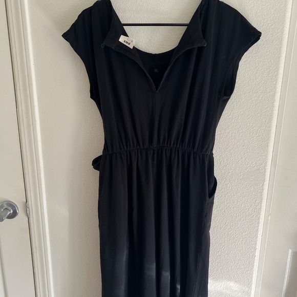 PACT BLACK JUMPSUIT ORGANIC COTTON - Picture 3 of 4